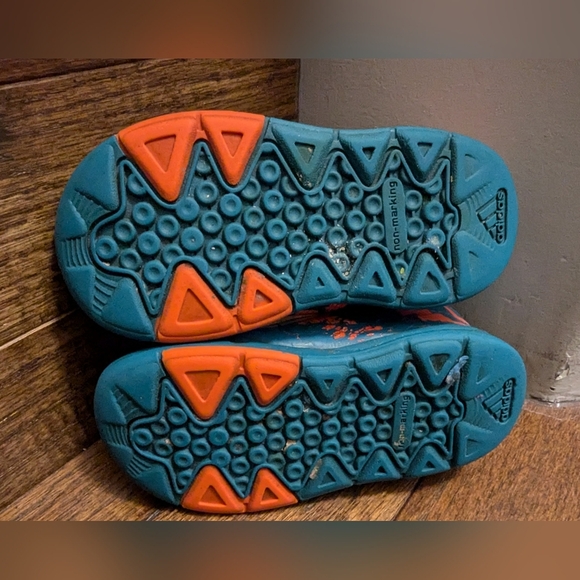 Adidas Boys Messi EL Performance ortholite Velcro Shoes toddler 7 - Picture 5 of 10